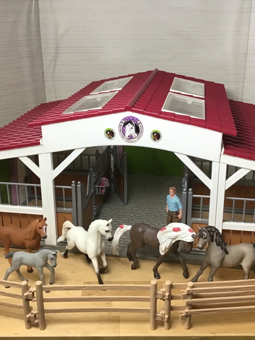 Schleich Horses and Barn